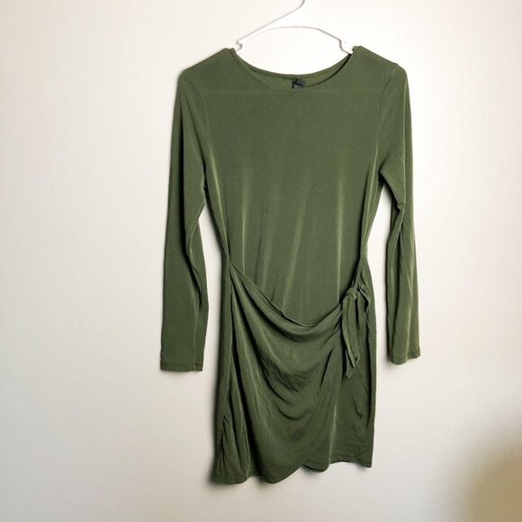 Alya Modal Faux Wrap Skirt Dress - Picture 1 of 7